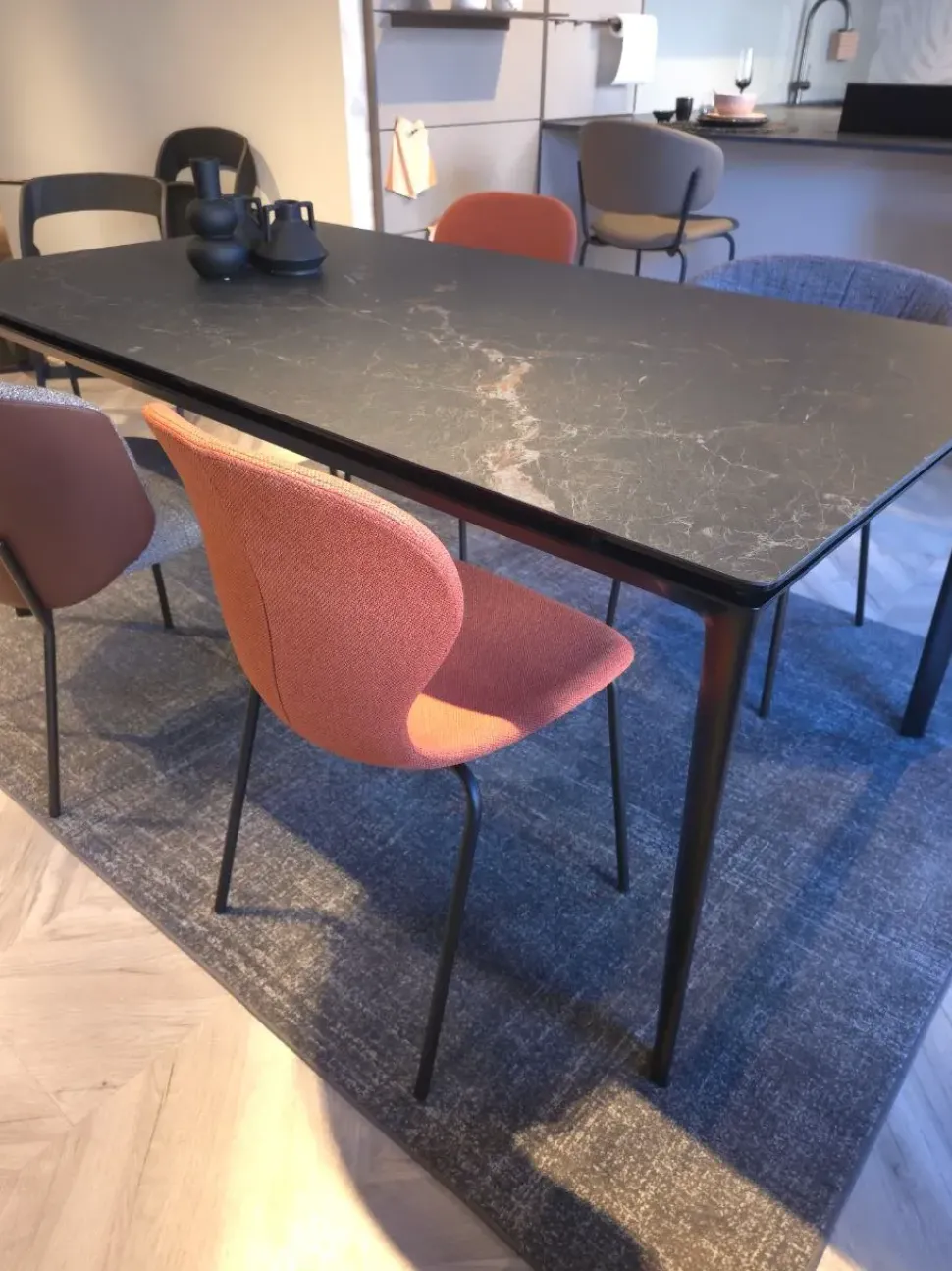 Sedia senza braccioli 4 sedie ops connubia spedibili di Collezione esclusiva a prezzo scontato