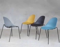 Sedia senza braccioli Billy Artigianale a prezzo Outlet