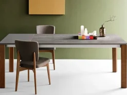 Sedia senza braccioli Escudo Connubia a prezzo Outlet