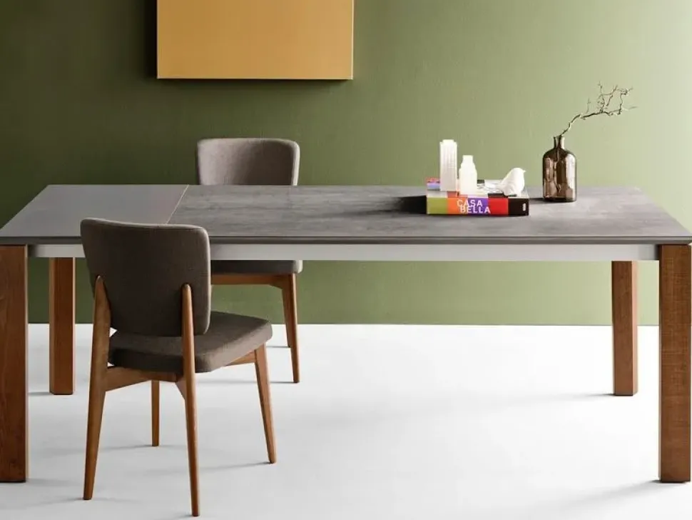 Sedia senza braccioli Escudo Connubia a prezzo Outlet