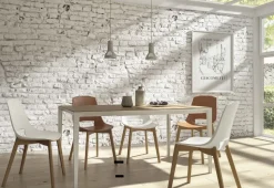 Sedia senza braccioli Eva 5 di Pointhouse a prezzo scontato