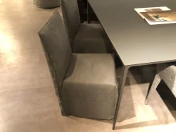 Sedia senza braccioli Ghost 23 Gervasoni in Offerta Outlet