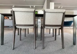 Sedia senza braccioli Janet di Molteni & c a prezzo ribassato