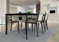 Sedia senza braccioli Janet di Molteni & c a prezzo ribassato