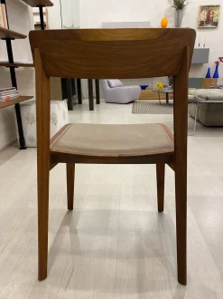 Sedia senza braccioli Mia leather Riva 1920 a prezzo scontato