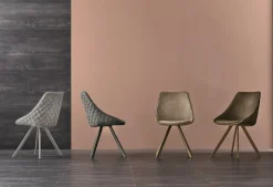 Sedia senza braccioli modello Bilbao a prezzo riservato