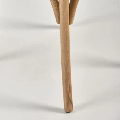 Sedia senza braccioli Ottavia di Dialma brown a prezzo Outlet