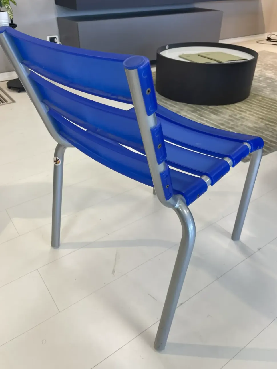 Sedia senza braccioli Sedia ycami mod m.a.s. in alluminio di Ycami a prezzo scontato