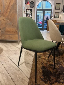 Sedia senza braccioli Sedia lea by midj di Midj in Offerta Outlet