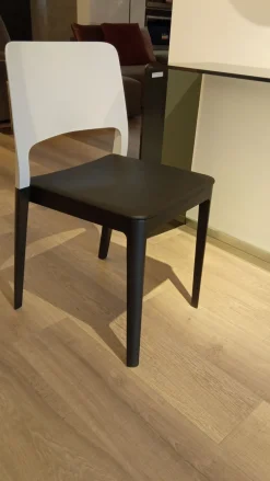 Sedia senza braccioli Settesusette Infiniti a prezzo Outlet