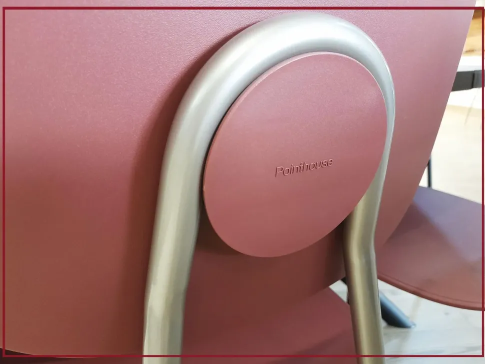 Sedia senza braccioli Tata young 4 di Point house in Offerta Outlet