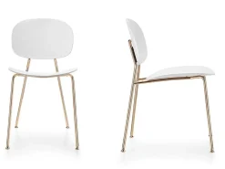 Sedia senza braccioli Tondina pop Infiniti a prezzo scontato