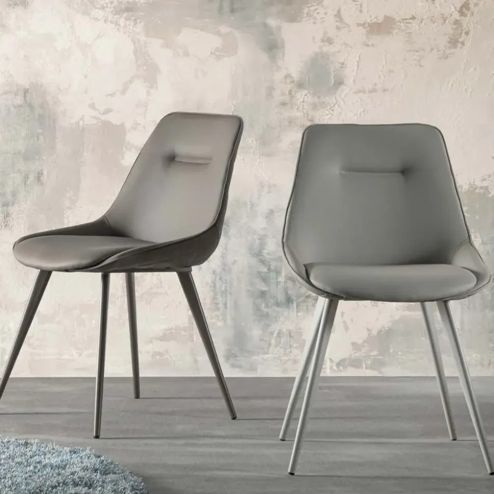 Sedia senza braccioli Unicolor 210 di La seggiola a prezzo scontato