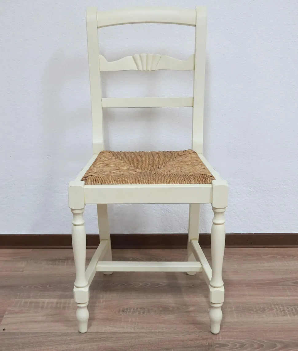 Sedia senza braccioli V907 decape' Artigianale a prezzo Outlet