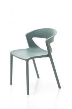 Sedia Set 4 sedie kicca da cucina realizzata in plastica scontata del 35%