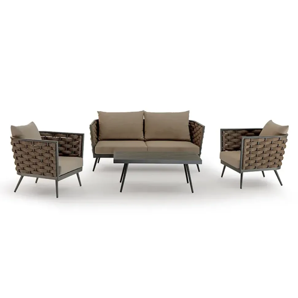 Set completo da giardino Nizza set Collezione esclusiva in Offerta Outlet