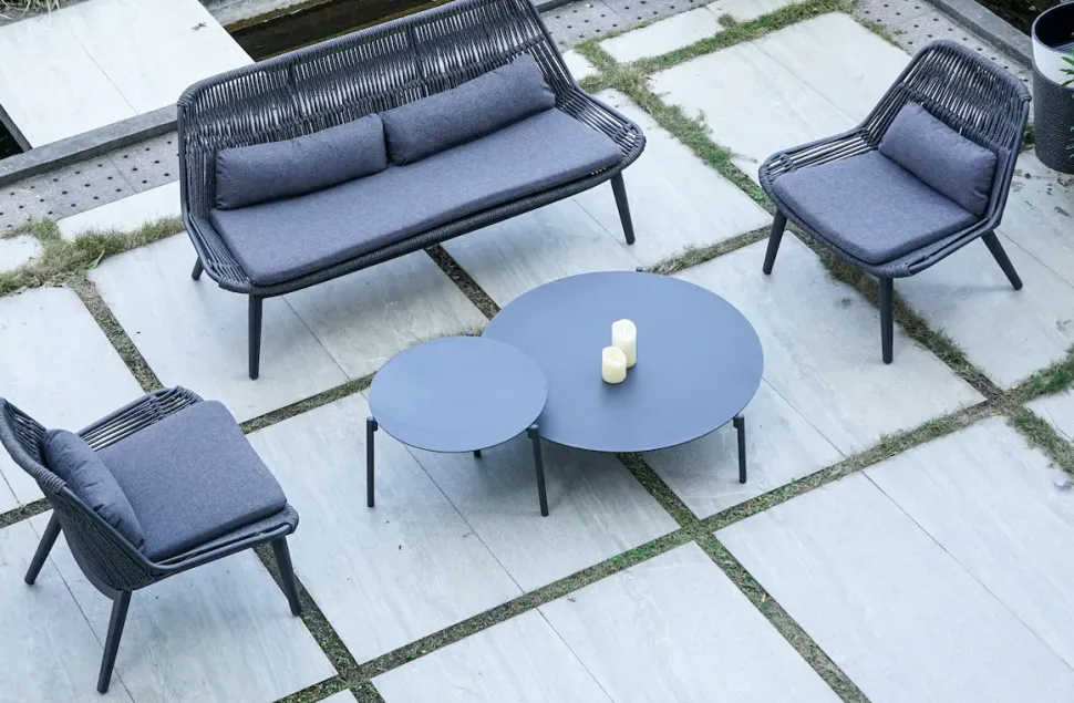 Set completo da giardino Como set Collezione esclusiva in Offerta Outlet
