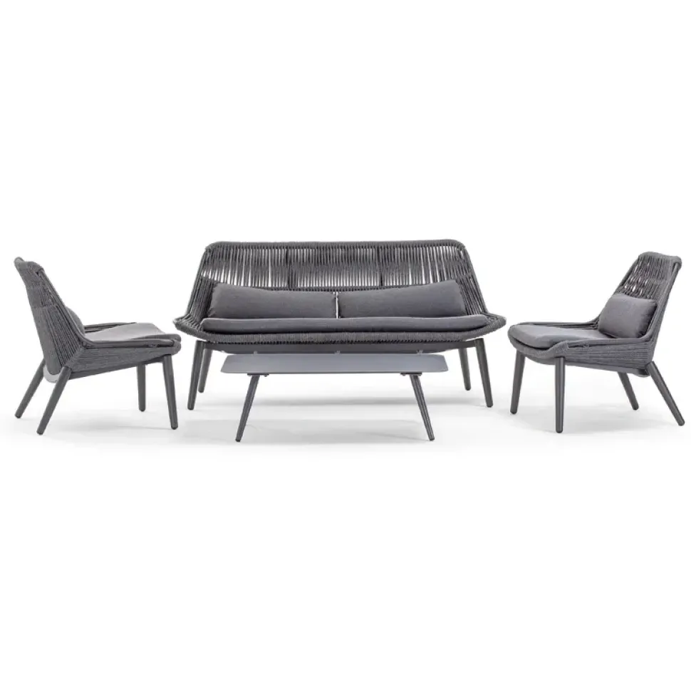 Set completo da giardino Como set Collezione esclusiva in Offerta Outlet