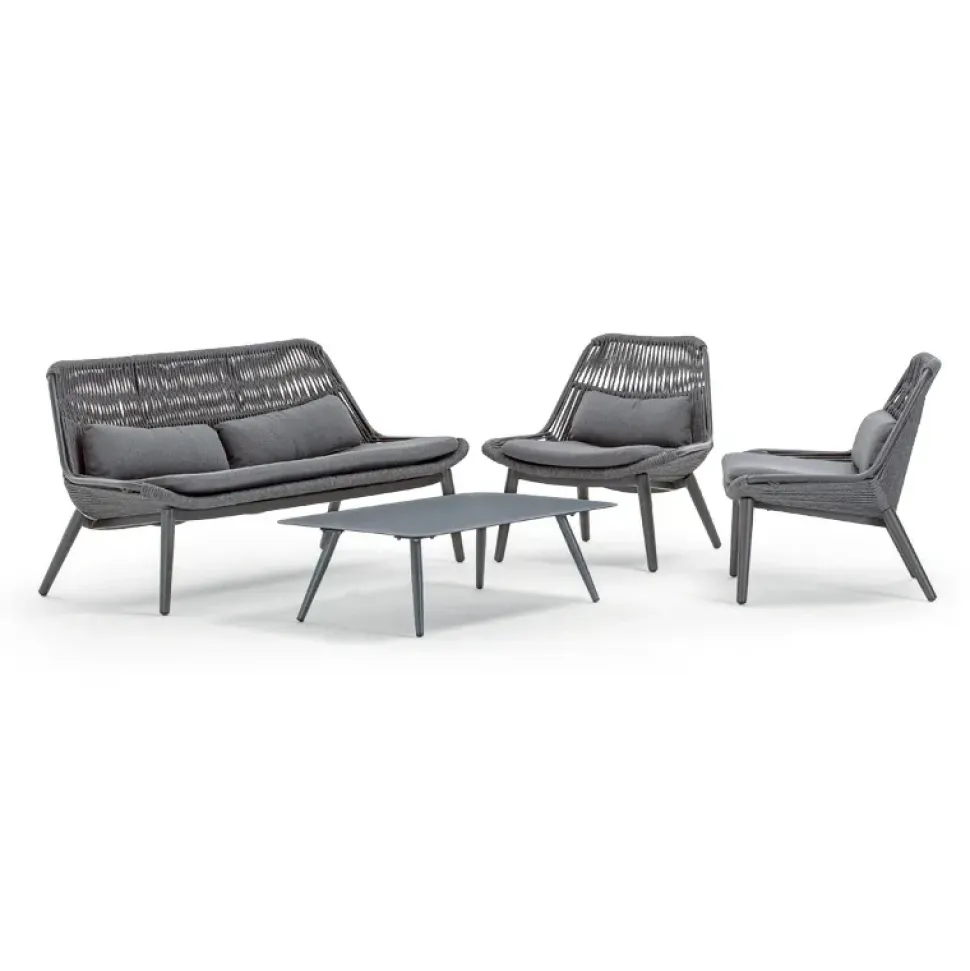 Set completo da giardino Como set Collezione esclusiva in Offerta Outlet