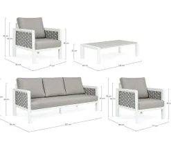 Set da giardino completo Otavio Bizzotto a prezzi convenienti