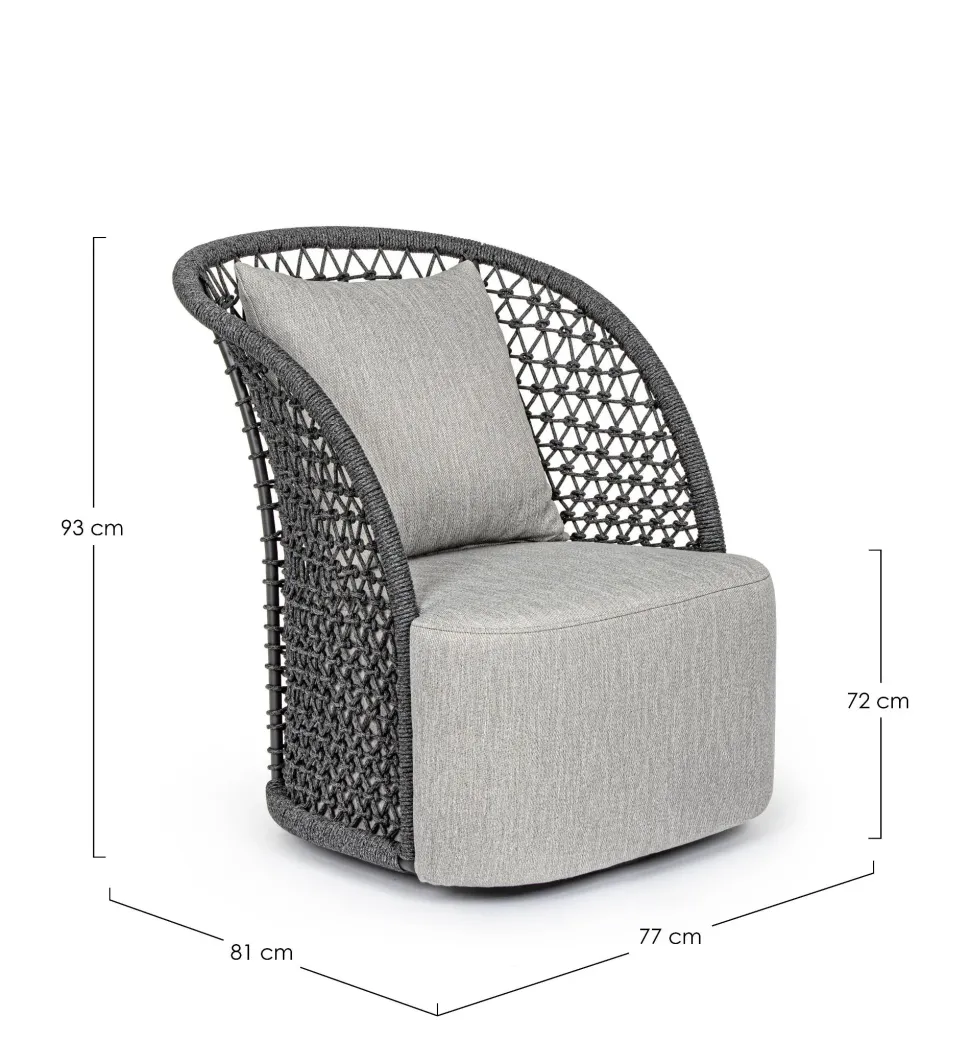 Set da giardino modello Cuyen Bizzotto completo