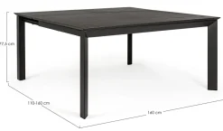 Set da giardino modello Konnor Bizzotto SCONTATO