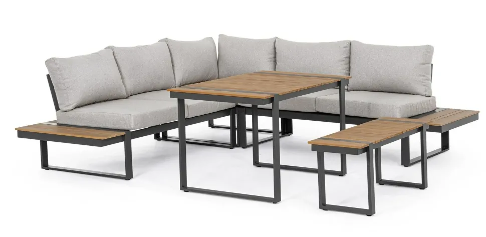 Set da giardino Set angolare sven a marchio Bizzotto a prezzo scontato