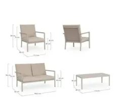 Set per l'esterno completo Konnor Bizzotto con forte sconto