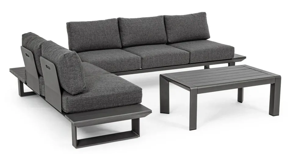 Set per l'esterno completo Salotto angolare konnor Bizzotto a prezzi outlet
