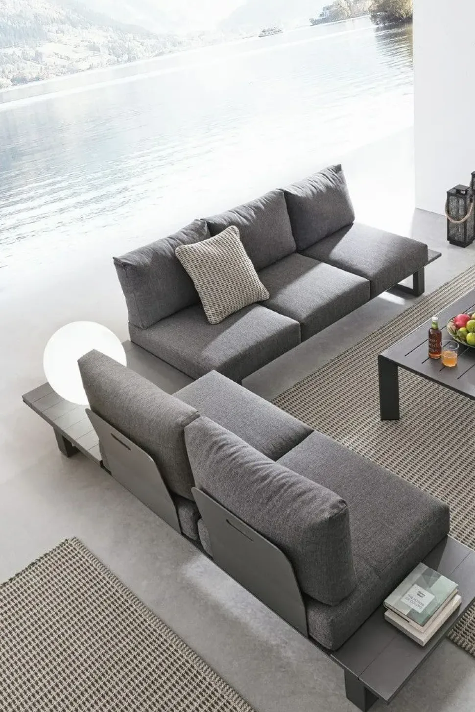 Set per l'esterno completo Salotto angolare konnor Bizzotto a prezzi outlet