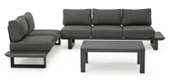Set per l'esterno completo Salotto angolare konnor Bizzotto a prezzi outlet