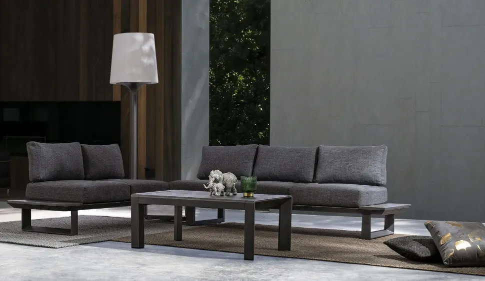 Set per l'esterno completo Salotto angolare konnor Bizzotto a prezzi outlet