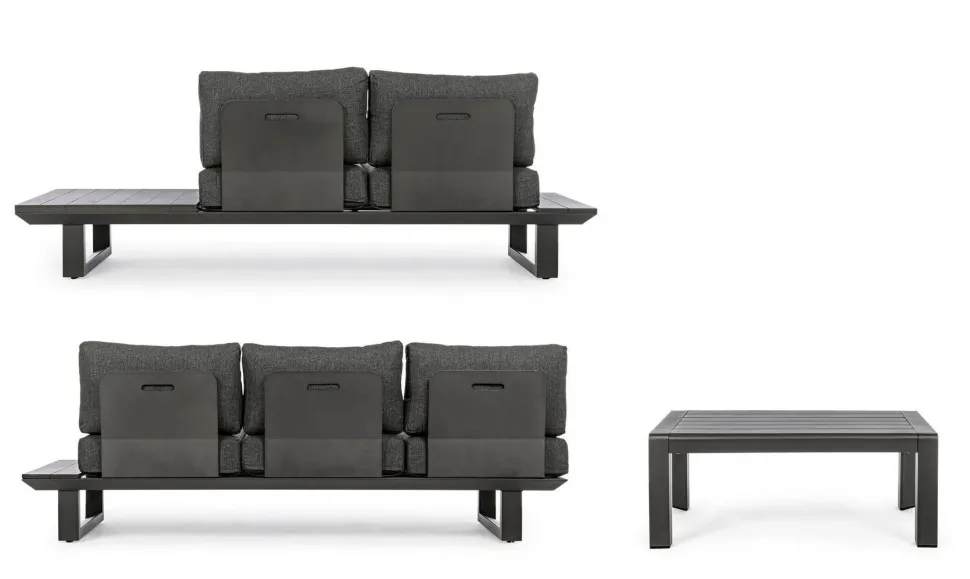 Set per l'esterno completo Salotto angolare konnor Bizzotto a prezzi outlet