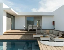 Set per l'esterno Salotto angolare osten a marchio Bizzotto a prezzo scontato