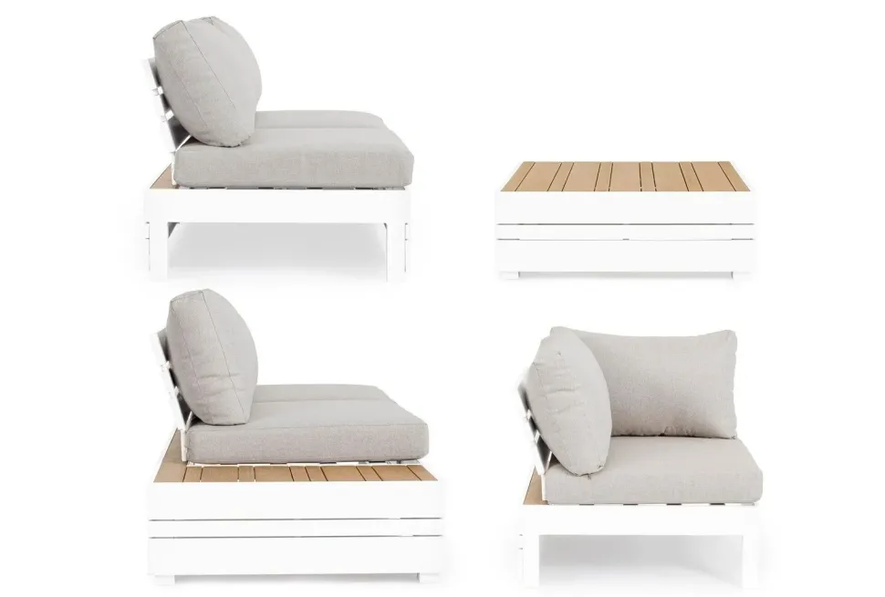 Set per l'esterno Salotto angolare osten a marchio Bizzotto a prezzo scontato