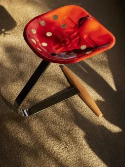 Sgabello a slitta Mezzadro Zanotta a prezzi outlet