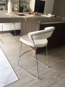 Sgabello a slitta New york Connubia con forte sconto