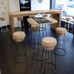 Sgabello Bouchon  sa Domitalia con base centrale convenienti