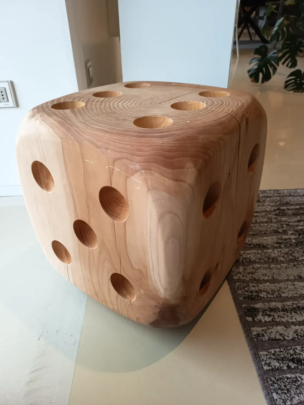 Sgabello da soggiorno Dadone riva1920 Riva 1920 in Offerta Outlet