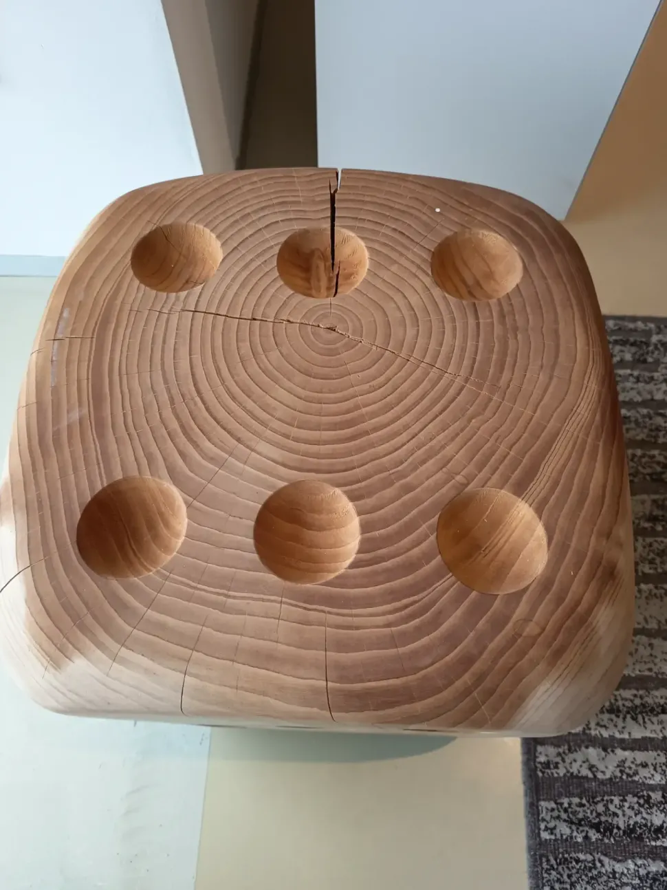 Sgabello da soggiorno Dadone riva1920 Riva 1920 in Offerta Outlet