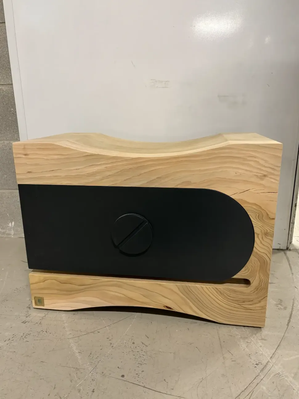 Sgabello da soggiorno Temperino Riva 1920 in Offerta Outlet