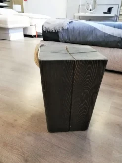 Sgabello impilabile Hug grigio  Elite to be a prezzo scontato