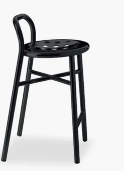 Sgabello modello Sgabello pipe  stool alto  nero magis Magis SCONTATO a PREZZI OUTLET