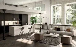 Sgabello senza braccioli Milo Ozzio a prezzo scontato