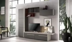 Soggiorno Comp 06 Abaco di Gierre Mobili a prezzo Outlet. Un'occasione!