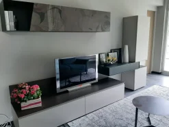 Soggiorno completo Atlante di Tomasella in laminato materico a prezzo Outlet approfittane ora!