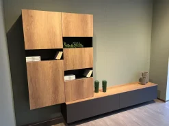 Soggiorno completo Delinea di Scavolini in stile moderno in offerta