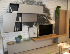 Soggiorno completo Diagonal di Tomasella in stile moderno a prezzi convenienti