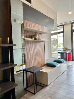 Soggiorno completo Horizon wall di Mobilgam in stile design a prezzi convenienti