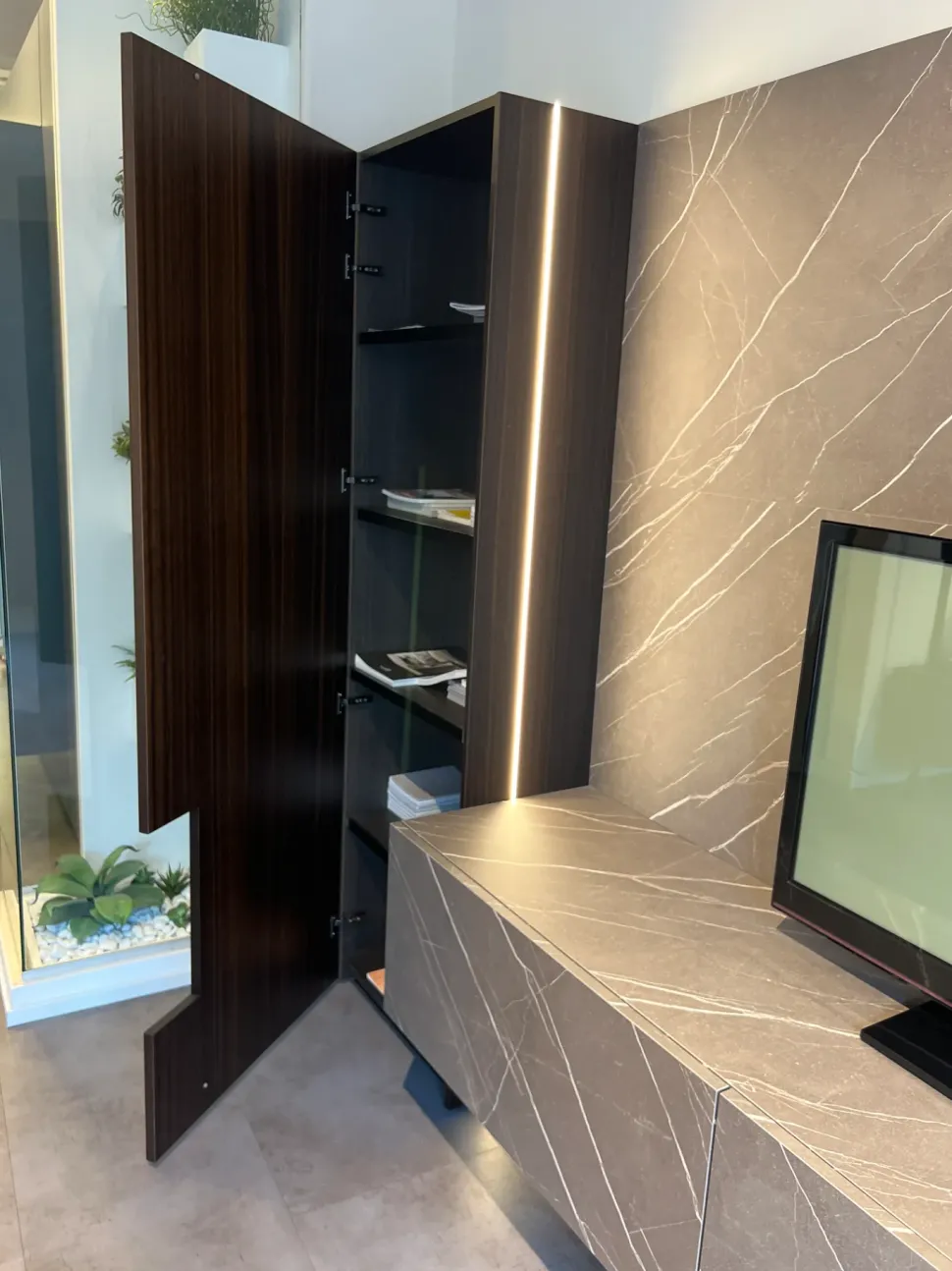 Soggiorno completo Kyton di Nova cucina in stile design in offerta